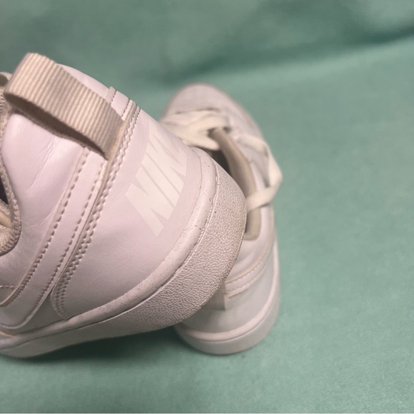 Nike unisex Court Borough Low 2 DV 5456-106 White Shoes Sneakers Size 5Y. - Picture 7 of 10